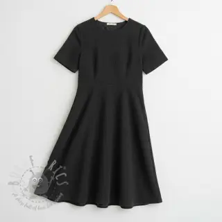 Ribfluweel 6W COTTON TOUCH black