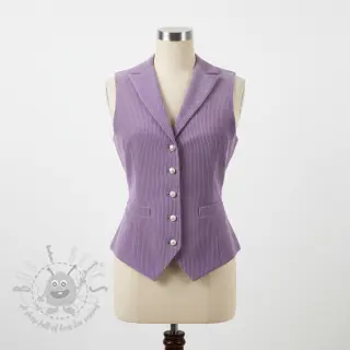 Ribfluweel 6W COTTON TOUCH lilac