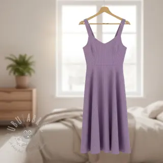 Ribfluweel 6W COTTON TOUCH lilac