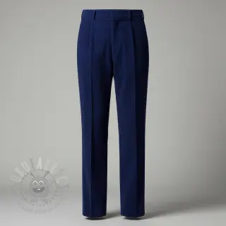 Ribfluweel 6W COTTON TOUCH cobalt