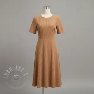 Ribfluweel 6W COTTON TOUCH light brown