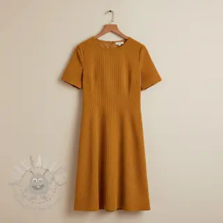 Ribfluweel 6W COTTON TOUCH ochre
