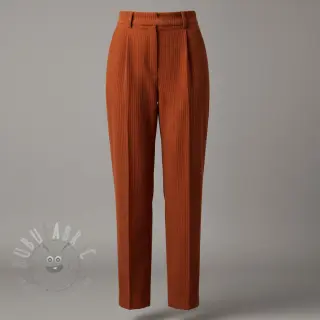 Ribfluweel 6W COTTON TOUCH rust