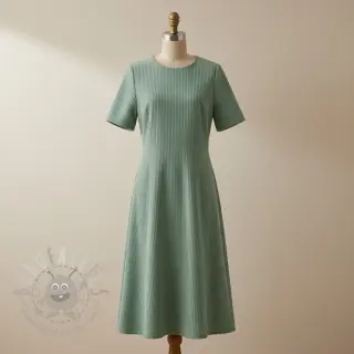 Ribfluweel 6W COTTON TOUCH mint