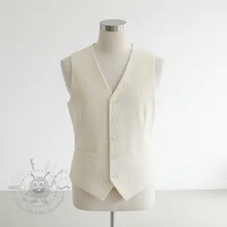 Ribfluweel 6W COTTON TOUCH ecru