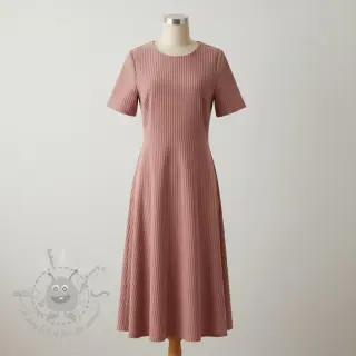 Ribfluweel 6W COTTON TOUCH old pink