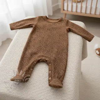 Ribfluweel STRETCH Little deer taupe
