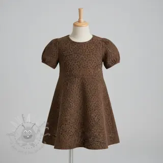Ribfluweel STRETCH Little deer taupe