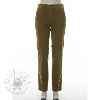 Ribfluweel olive