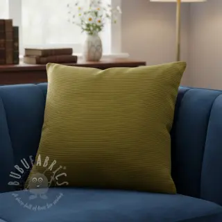 Ribfluweel olive