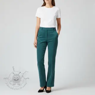 Ribfluweel green