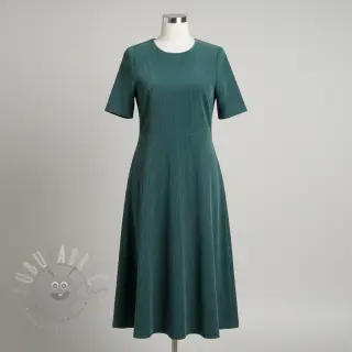 Ribfluweel green