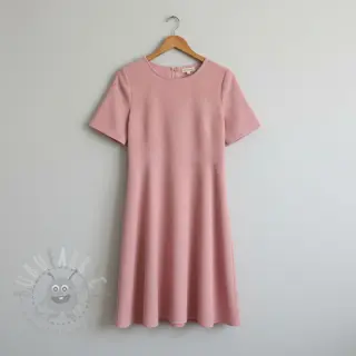 Ribfluweel rose