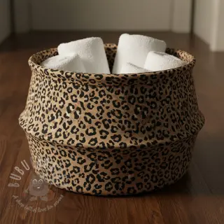 Decoratiestof Animal skin light brown digital print
