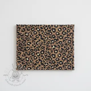 Decoratiestof Animal skin light brown digital print