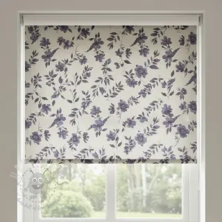 Decoratiestof Linenlook Night flowers digital print
