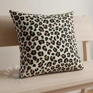 Decoratiestof Linenlook Animal skin natural