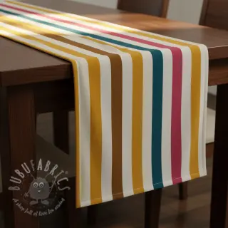 Decoratiestof Stripes multicolour design B