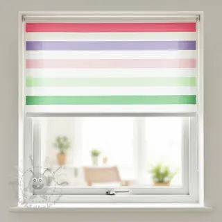 Decoratiestof Stripes multicolour design C