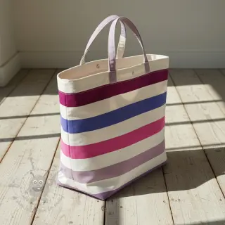 Decoratiestof Stripes multicolour design En