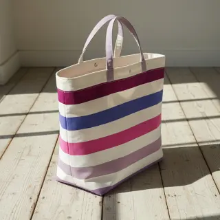 Dekoračná látka Stripes multicolour design A