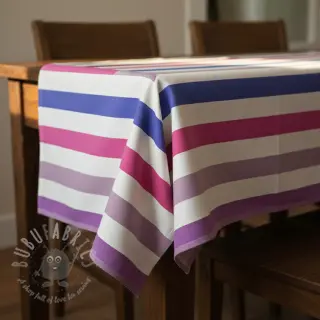 Decoratiestof Stripes multicolour design En