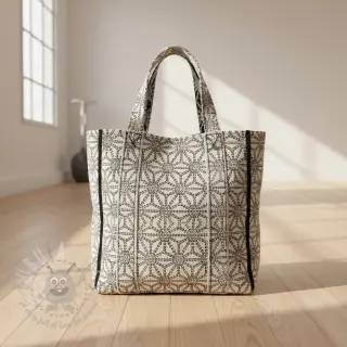 Decoratiestof jacquard Bong ecru