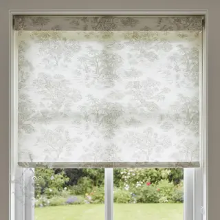 Decoratiestof jacquard MACASSAR alover lin