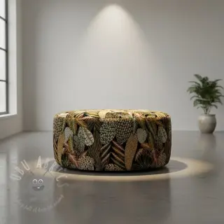 Decoratiestof jacquard Egypte noir
