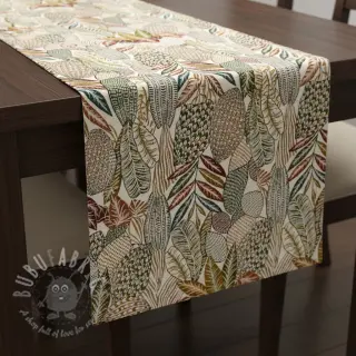 Decoratiestof jacquard Egypte blanc