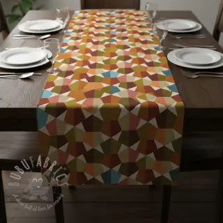 Decoratiestof jacquard Mustang multi