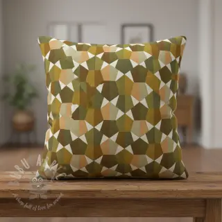 Decoratiestof jacquard Mustang gold