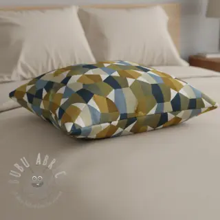 Decoratiestof jacquard Mustang blue