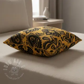 Decoratiestof jacquard Baccara gold