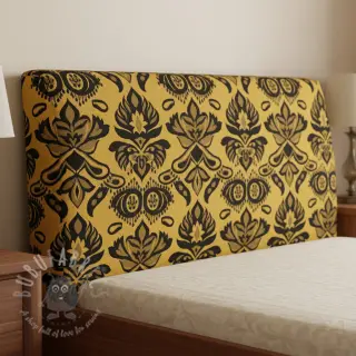 Decoratiestof jacquard Baccara gold