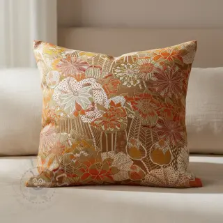 Decoratiestof jacquard Opium allover peanut
