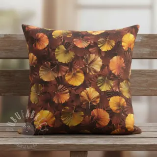 Decoratiestof VELVET Ginko Biloba Leaf