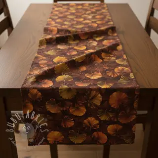 Decoratiestof VELVET Ginko Biloba Leaf