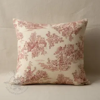Decoratiestof Gabrielle rouge