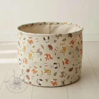 Decoratiestof Linenlook premium Forest Friend Animal