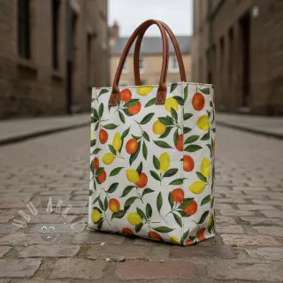 Decoratiestof met teflonbehandeling Citrus Fruit