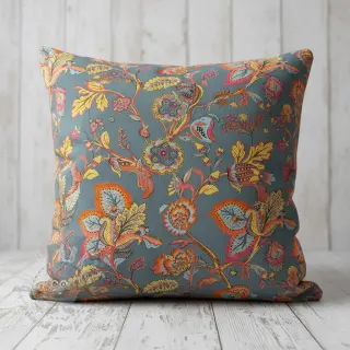 Decoratiestof jacquard Inaya ciel