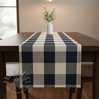 Decoratiestof BIG Celestine indigo