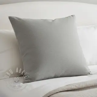 Decoratiestof Linenlook PLAIN soft grey