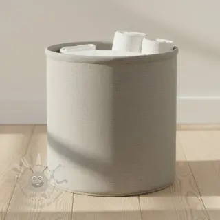 Decoratiestof Linenlook PLAIN soft grey
