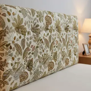 Decoratiestof jacquard Euphoria blanc kaki
