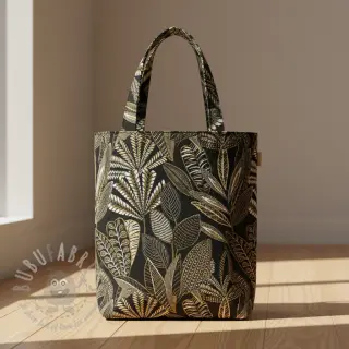 Decoratiestof jacquard Legende noir