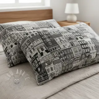 Decoratiestof GOBELIN PREMIUM City canal house