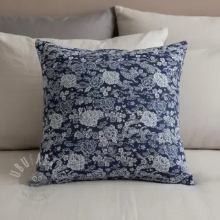 Decoratiestof jacquard Draco indigo