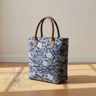 Decoratiestof jacquard Draco indigo